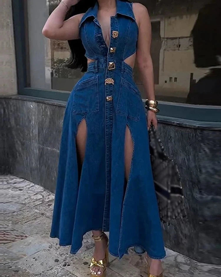 Robe en jean Mia